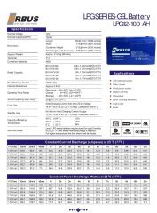 Orbus 12V 100 Amper jel batarya Güneş paneli aküsü deep cycle
