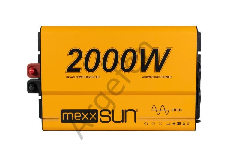 Mexxsun 12 Volt 2000 Watt Tam Sinus inverter