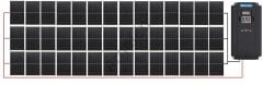 15 kW 15000 Watt 22Hp 3 Faz Sürücü 18.900W Güneş Paneli Sulama Paket-22