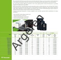 22 kW 22000 Watt 30Hp 3 Faz Sürücü 33.750W Güneş Paneli Sulama Paket-31