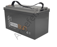 Mexxsun 12V-100Ah 12.8V  12Volt 100Amper Lityum Akü (LiFepo4)