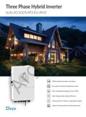 Deye 20kW 20.000 watt HV Hybrid Trifaz on grid inverter