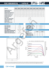455 Watt  Half Cut Monokristal Perc Yeni Nesil Güneş (Solar) Panel 9BB