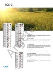 DEYE Yüksek Voltaj Lityum Akü 30.72 kWh