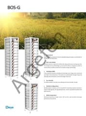 DEYE Yüksek Voltaj Lityum Akü 25.6 kWh