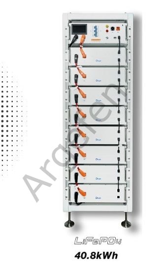 DEYE Yüksek Voltaj Lityum Akü 40.84 kWh