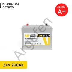WERER ENERGY 24V 200 AH  LiFePO4 Lityum Demir Fosfat Batarya – Akü
