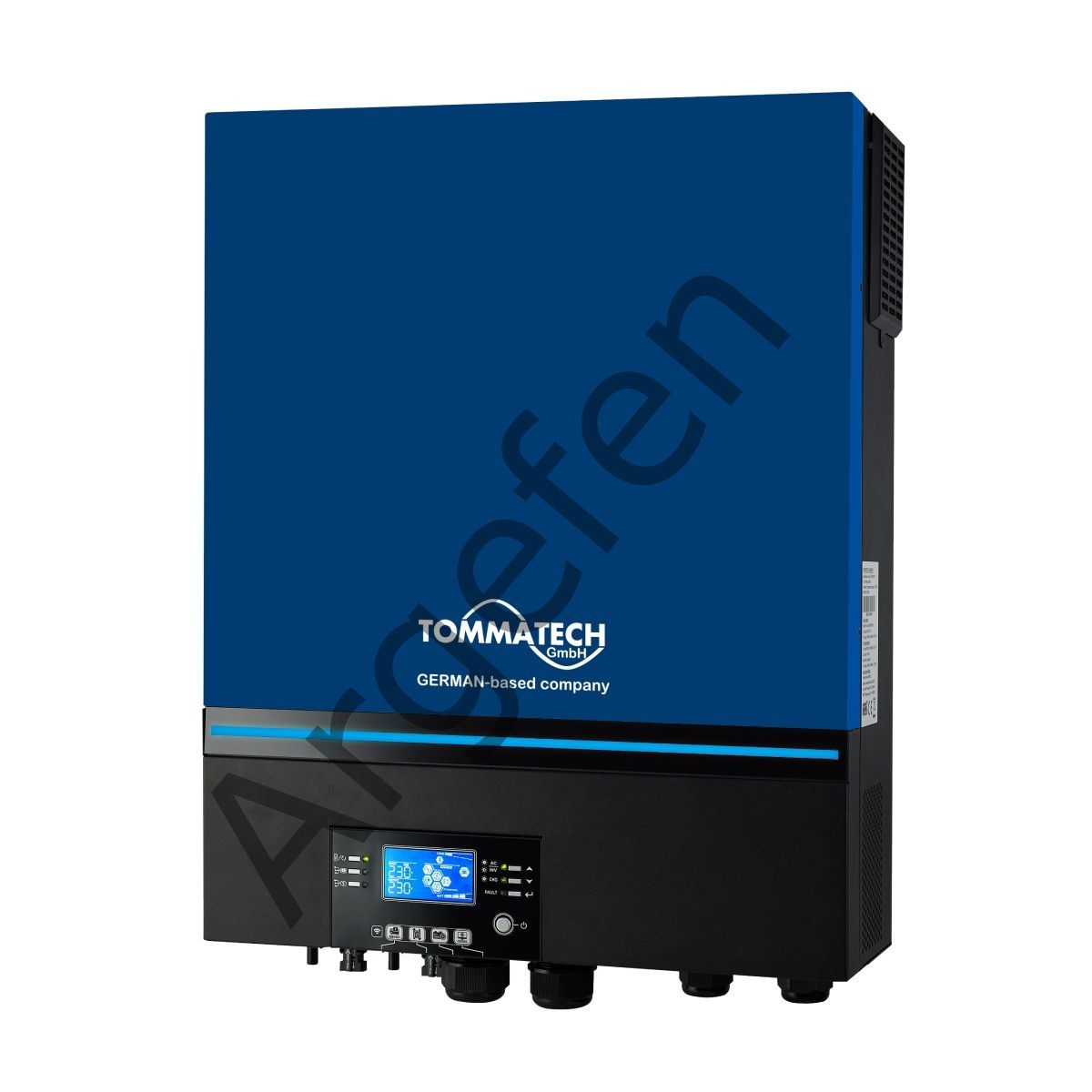 TOMMATECH 7,2kW 48V  YÜKSEK VOLTAJ MPPT 500VDC Tam Sinus Akıllı inverter Aküden Bağımsız