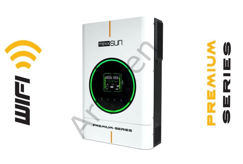 MEXXSUN PREMIUM 24V 4kW TAM SİNÜS AKILLI INVERTER