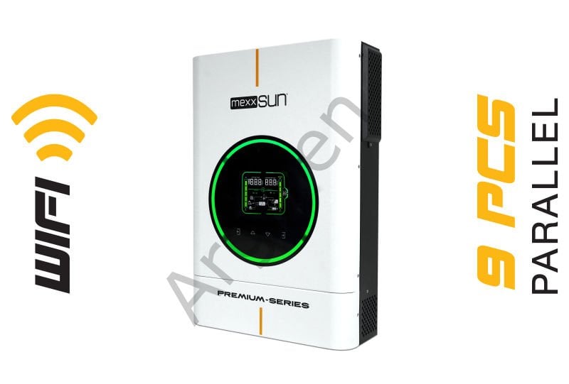 MEXXSUN PREMIUM 48V 6kW TAM SİNÜS AKILLI INVERTER