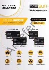 MEXXSUN AC-DC Akü Şarj Cihazı 24V-20A Redresör