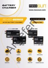 MEXXSUN AC-DC Akü Şarj Cihazı 48V-20A Redresör