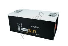 Mexxsun 12V-300Ah 12.8V  12Volt 300Amper Lityum Akü (LiFepo4)