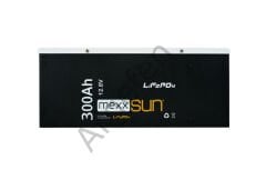 Mexxsun 12V-300Ah 12.8V  12Volt 300Amper Lityum Akü (LiFepo4)